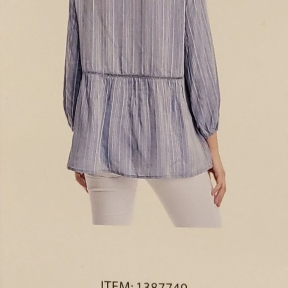 Fever Ladies 3/4 Sleeve Blouse - Picture 3 of 6